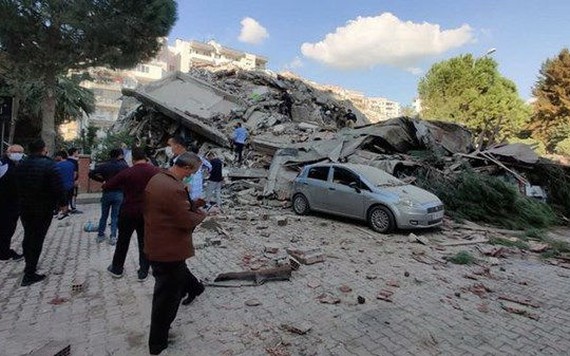 Số thương vong do động đất ở Thổ Nhĩ Kỳ và Hy Lạp tiếp tục tăng