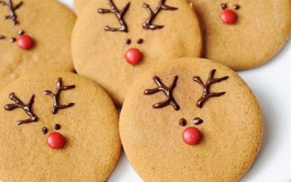Cách làm bánh quy tuần lộc 'cực' đơn giản cho mùa Giáng sinh