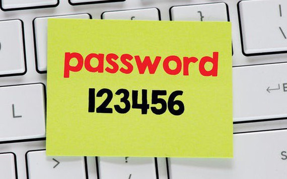 '123456' là mật khẩu được dùng nhiều nhất trong năm 2020