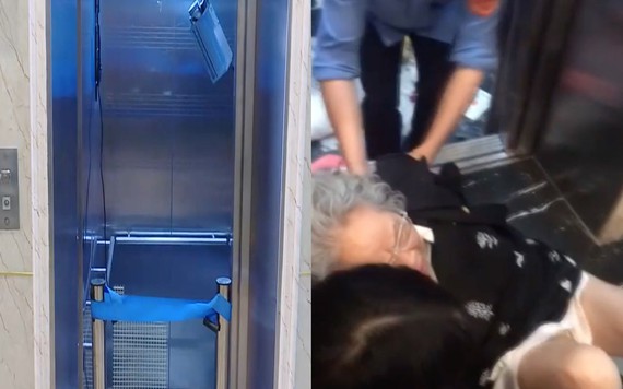 Thêm vụ rớt thang máy khiến nhiều người bị thương