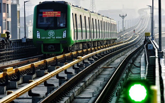Tuyến đường sắt Cát Linh - Hà Đông sẽ chạy thử vào ngày mai