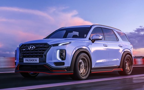 Hyundai khai thác bản thể thao N Line với SUV Palisade