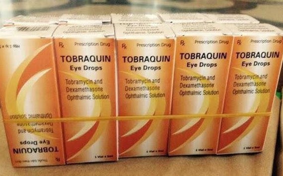 Thu hồi thuốc nhỏ mắt hiệu Tobraquin do không đạt tiêu chuẩn chất lượng