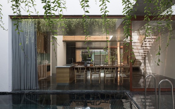 Thiết kế tối giản của Q House, căn nhà hai thế hệ ở cố đô Huế