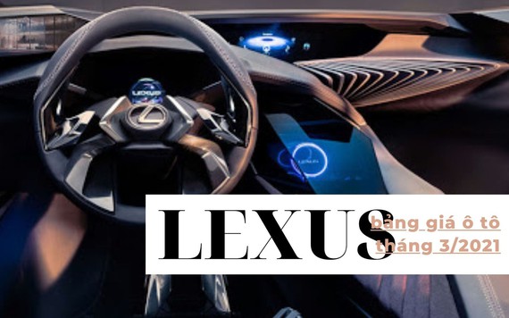 Bảng giá ô tô Lexus mới nhất tháng 3/2021