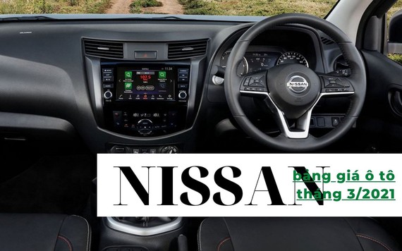 Bảng giá ô tô Nissan mới nhất tháng 3/2021