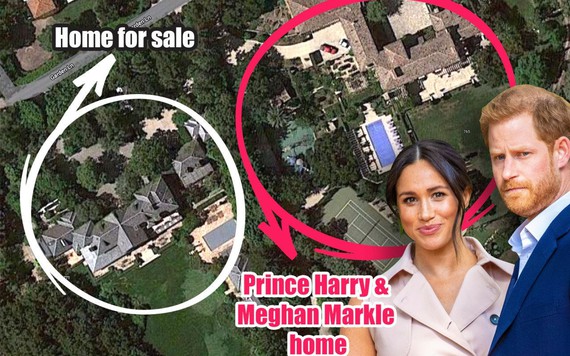 Bạn có thể trở thành hàng xóm của Hoàng tử Harry và Meghan Markle nếu có 22 triệu USD