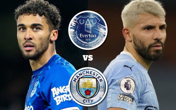 Lịch thi đấu bóng đá hôm nay 20/3: Everton - Manchester City