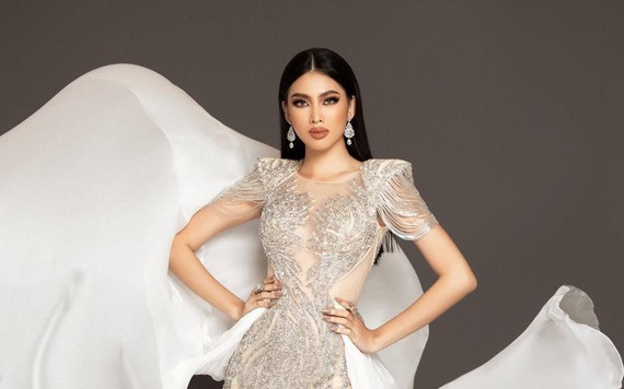 Ngắm trang phục của Á hậu Ngọc Thảo tại đêm thi bán kết Miss Grand International