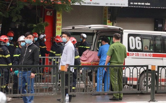 Thông tin mới nhất vụ cháy nhà 311 phố Tôn Đức Thắng, Hà Nội khiến 4 người chết