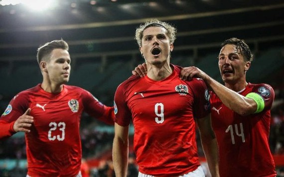 Lịch thi đấu Euro 2021 của đội tuyển Áo