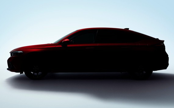 Honda Civic Hatchback 2022 lộ ảnh trước ngày ra mắt