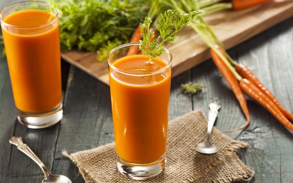 8 lợi ích tuyệt vời của nước ép cà rốt
