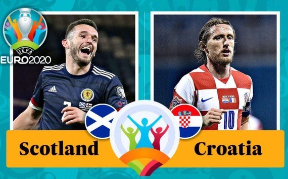 Link xem trực tiếp Croatia vs Scotland, 2h ngày 23/6