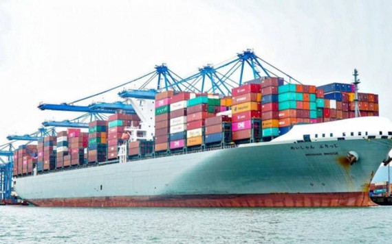 420 triệu tấn hàng hóa thông qua cảng biển Việt Nam trong 7 tháng đầu năm