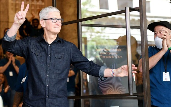 Apple đạt kỷ lục nhờ doanh số bán iPhone