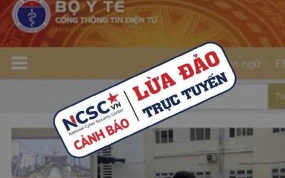 Cảnh báo việc lừa tiền cứu trợ COVID-19 trên trang thông tin giả mạo Bộ Y tế