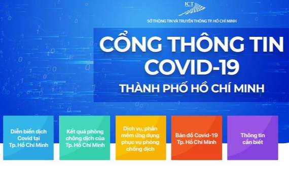 TPHCM ra mắt Cổng thông tin COVID-19