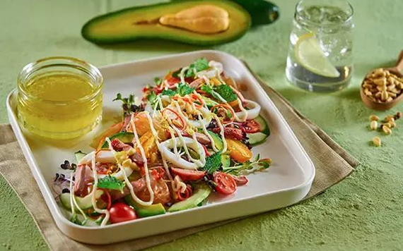 Món ngon mỗi ngày: Salad cầu vồng ngày hè
