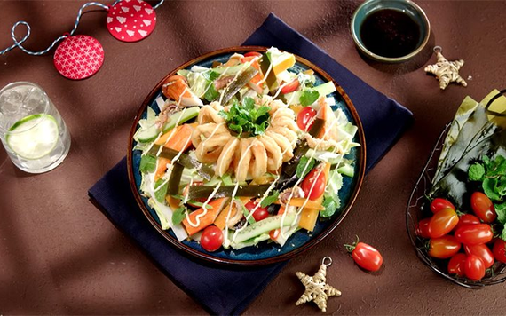 Món ngon mỗi ngày: Salad mực ống rong biển
