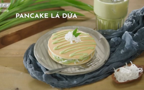 Món ngon mỗi ngày: Pancake lá dứa
