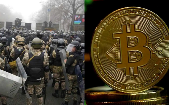 Tình hình hỗn loạn ở Kazakhstan khiến Bitcoin bị cắt đứt lưu thông