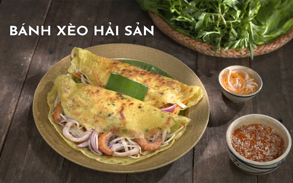 Món ngon mỗi ngày: Bánh xèo hải sản
