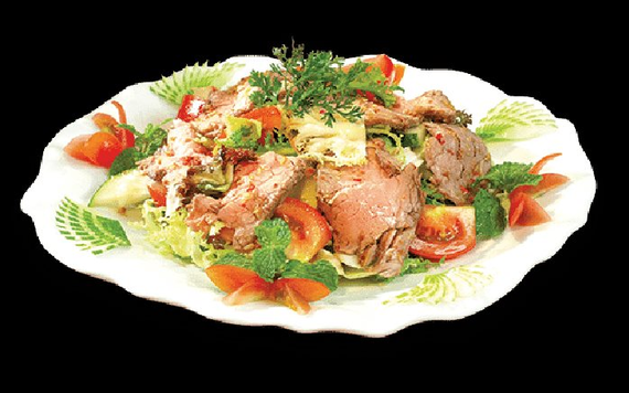 Món ngon mỗi ngày: Salad bò dưa kiệu
