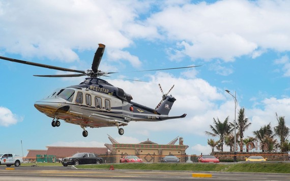 Trải nghiệm thượng lưu với dịch vụ bay trực thăng tại NovaWorld Ho Tram