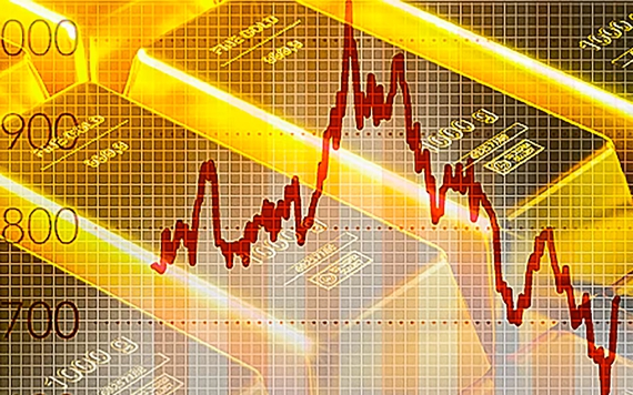 Đồng USD tăng và lãi suất đi lên khiến vàng trượt giá tuần này