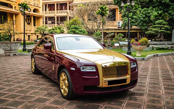Siêu xe Rolls-Royce Ghost của ông Trịnh Văn Quyết đấu giá bất thành