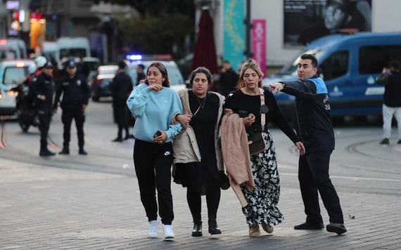 Hiện trường nổ làm ít nhất 6 người thiệt mạng, hàng chục người bị thương ở Istanbul