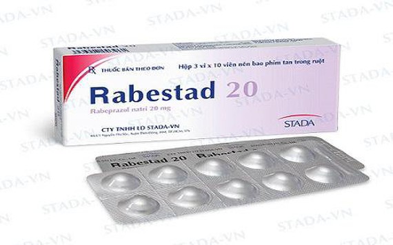 Thu hồi lô thuốc điều trị trào ngược dạ dày thực quản Rabesta 20