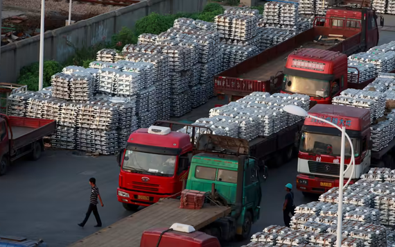 Khủng hoảng Nga-Ukraina biến Trung Quốc thành nước xuất khẩu ròng nhôm