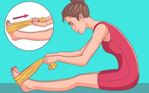14 bài tập, mẹo đơn giản hiệu quả giúp giảm đau chân