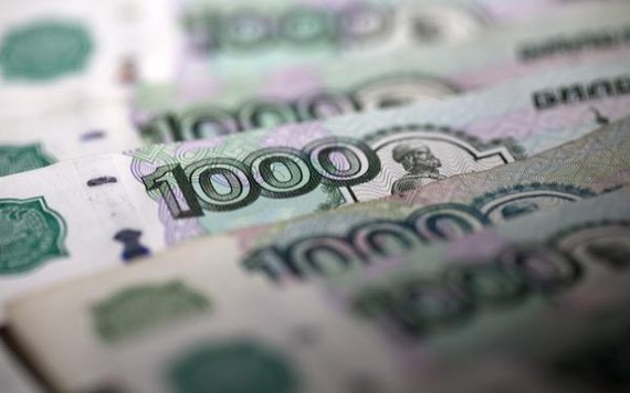 Đồng rúp của Nga lên mức cao nhất kể từ tháng 3/2020