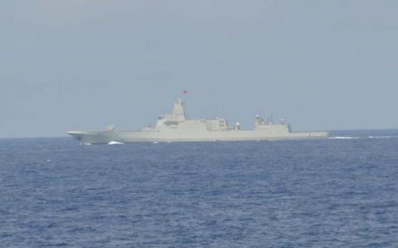 8 tàu chiến của Nga và Trung Quốc áp sát lãnh thổ Nhật Bản 
