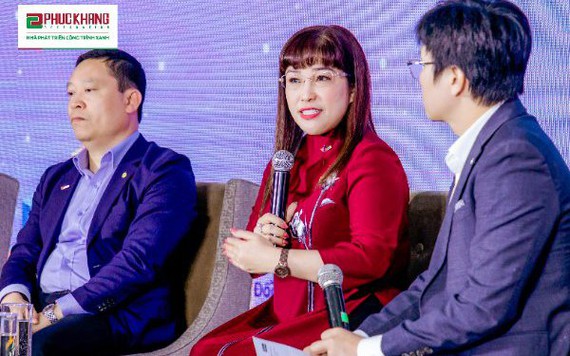 CEO Lưu Thị Thanh Mẫu tham luận tại diễn đàn các nhà lãnh đạo doanh nghiệp 2022