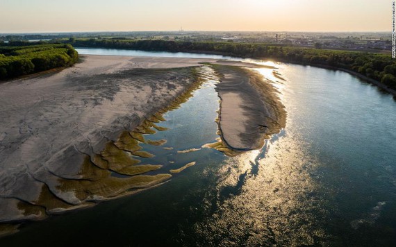 Thời tiết khắc nghiệt, các con sông trên thế giới trông như thế nào khi nhìn từ không gian?