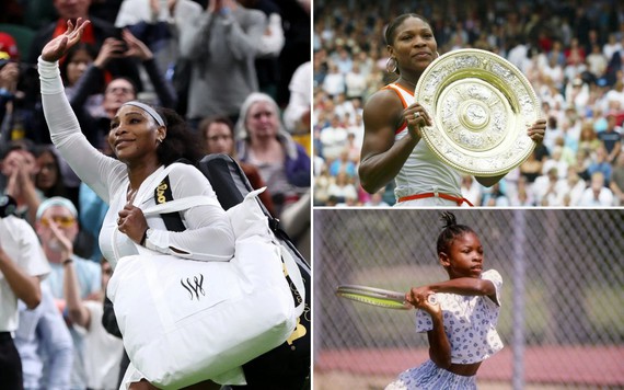 Sự nghiệp lẫy lừng của Serena Williams qua ảnh