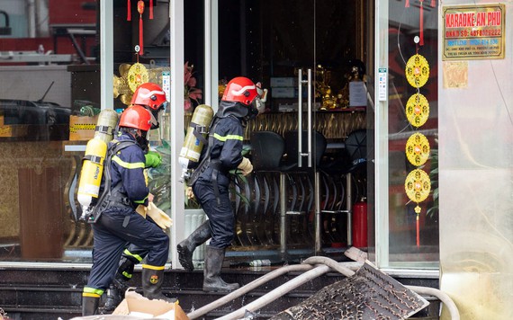 Số nạn nhân tử vong trong vụ cháy quán karaoke An Phú tăng lên 33 người