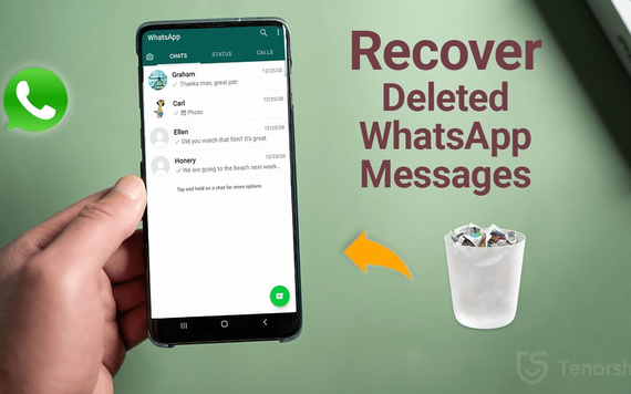 Cách khôi phục tin nhắn WhatsApp đã xóa mà không cần sao lưu iOS
