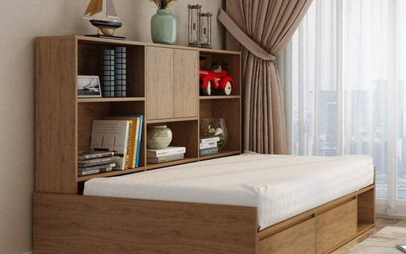 Giường ngủ liền tủ giải pháp tối ưu cho phòng có diện tích nhỏ