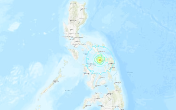 Động đất 6,1 độ Richter rung chuyển miền Trung Philippines