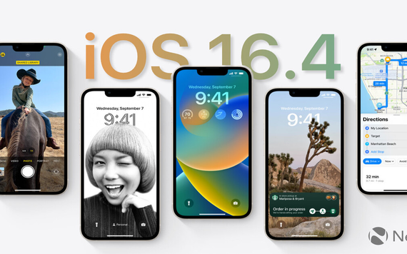 Apple chính thức phát hành iOS 16.4