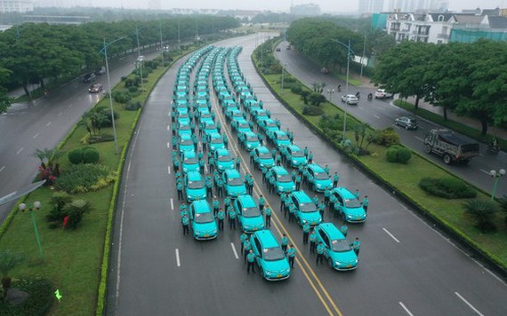 Hãng taxi điện đầu tiên tại Việt Nam chính thức vận hành