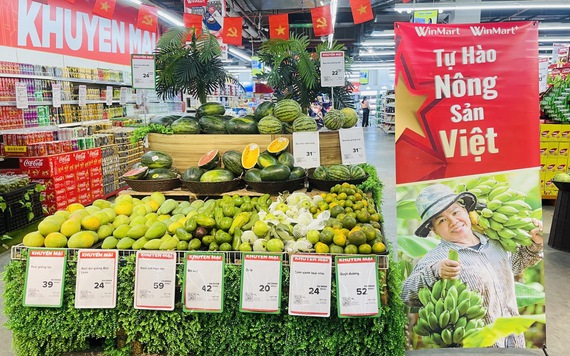WinCommerce đẩy mạnh tiêu thụ nông sản Việt tại 3.500 siêu thị và cửa hàng WinMart/WinMart+