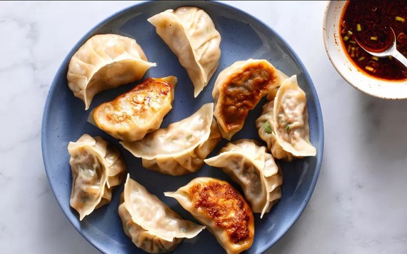 Món ngon mỗi ngày: Bánh xếp mandu nhân kim chi Hàn Quốc thơm ngon