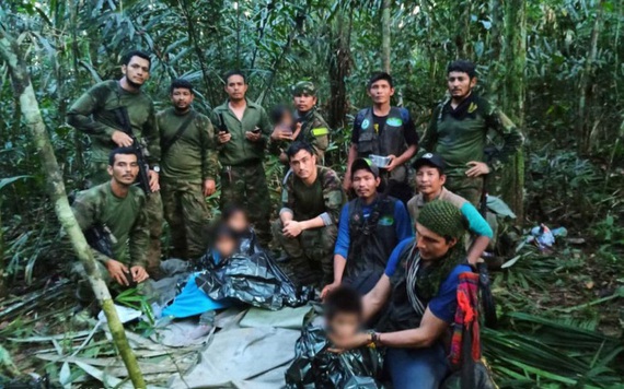Hành trình sống sót kỳ diệu của 4 đứa trẻ trong rừng Amazon sau 40 ngày rơi máy bay