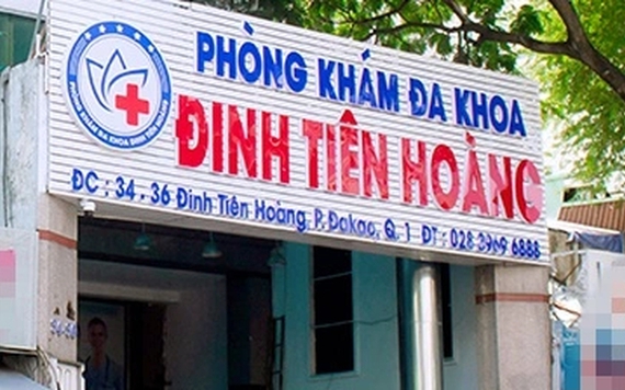 Phòng khám đa khoa Đinh Tiên Hoàng liên tiếp bị xử phạt